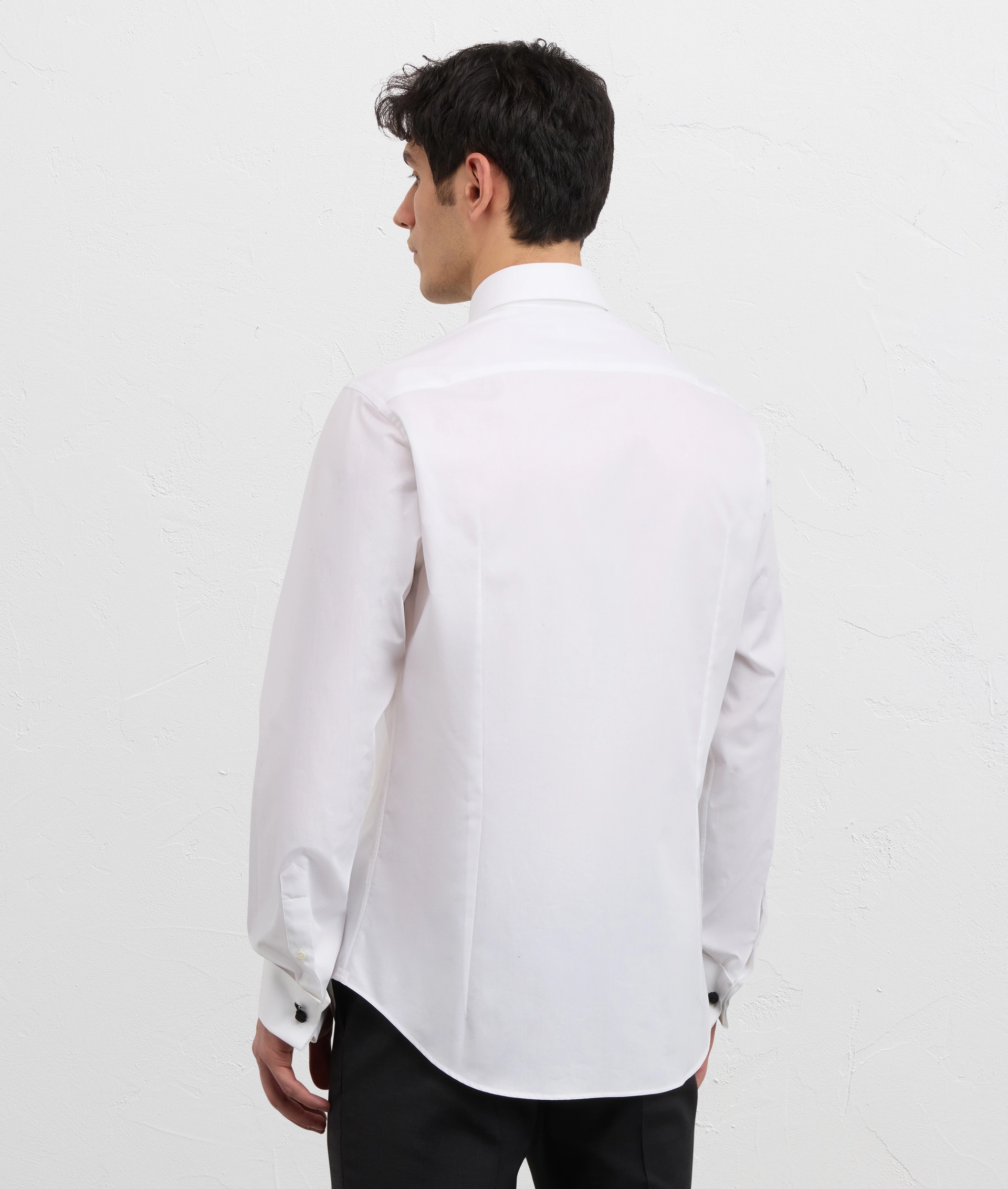 White pure cotton shirt — photo 4 of 5