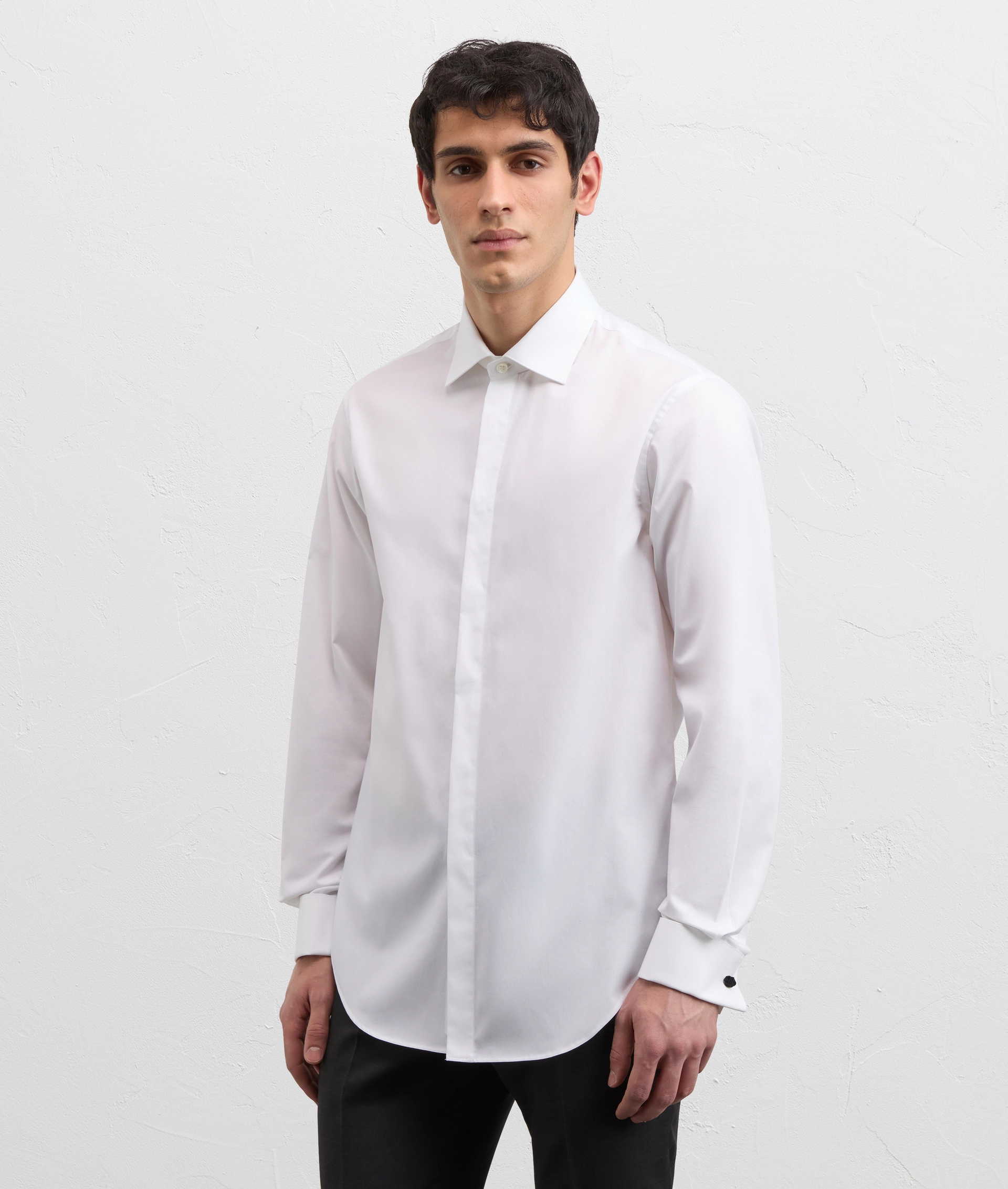 White pure cotton shirt — photo 3 of 5