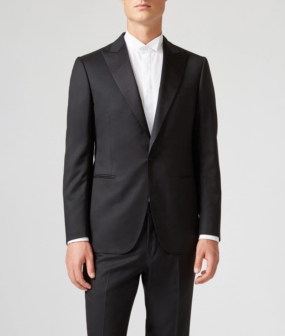 Suit in Pure Wool Regular Fit Black — photo 4 of 6