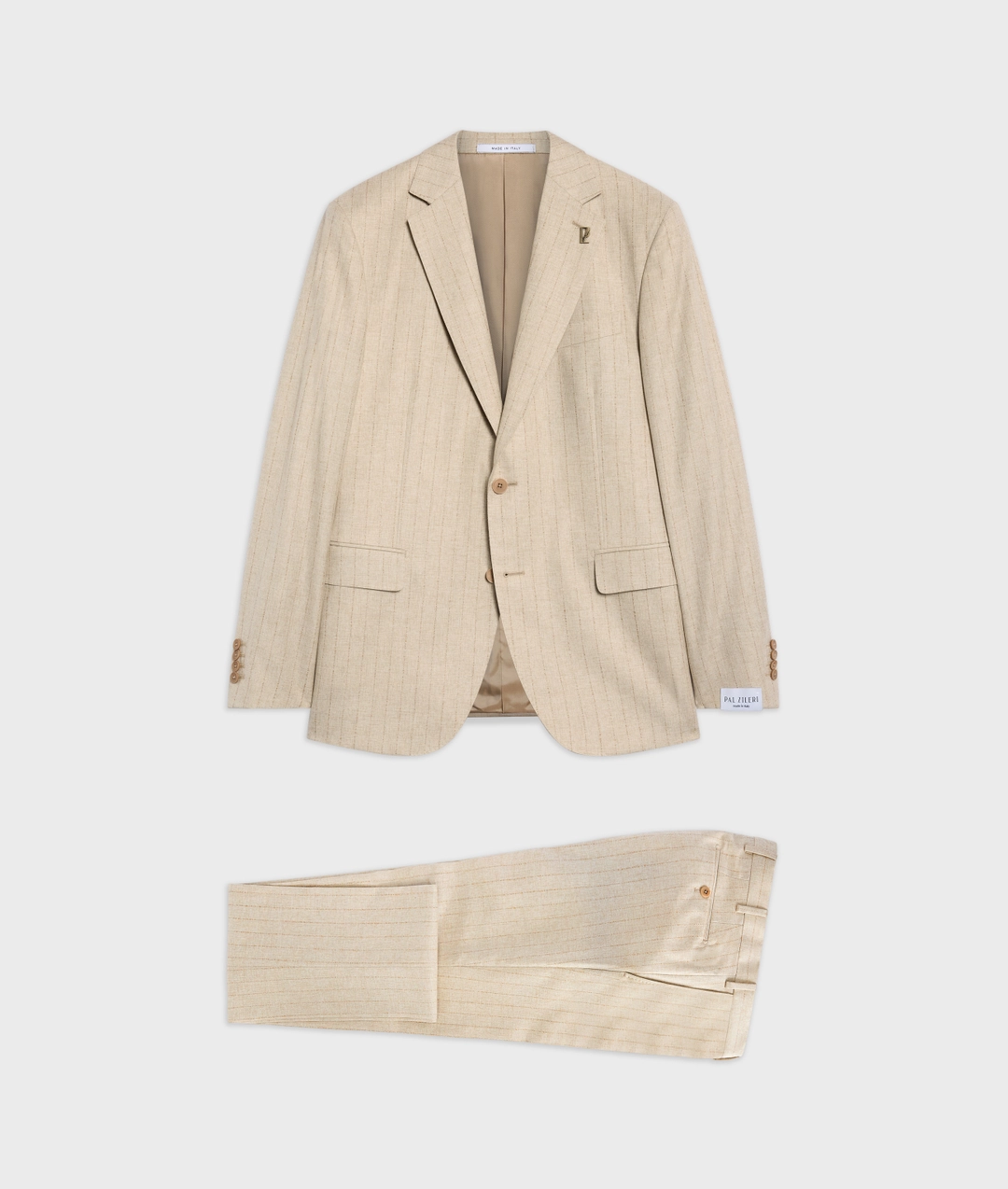 natural colored wool cotton and silk Vicenza line dress