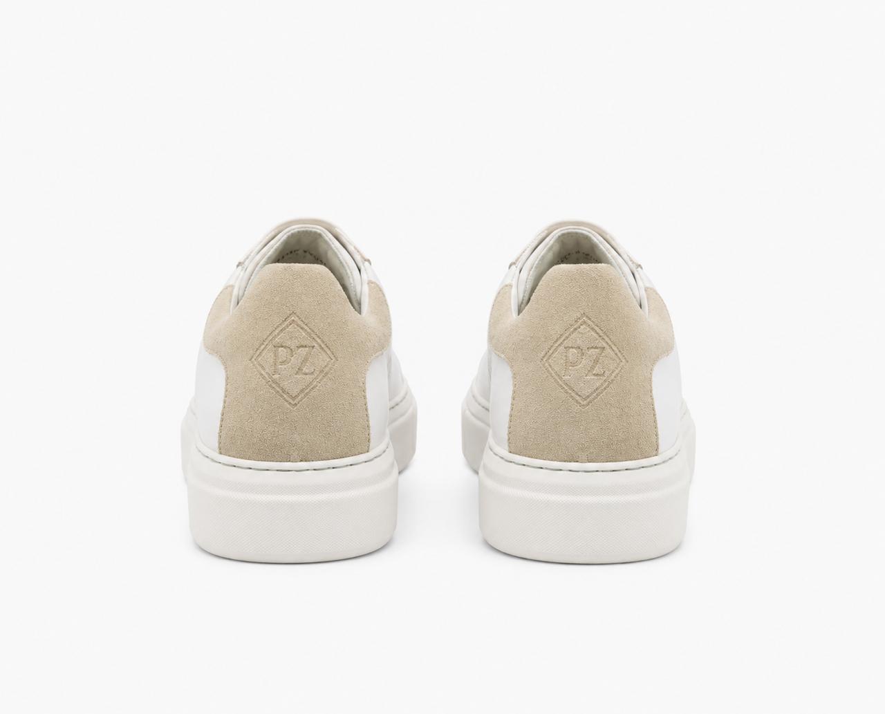 White Leather Sneakers — photo 3 of 3