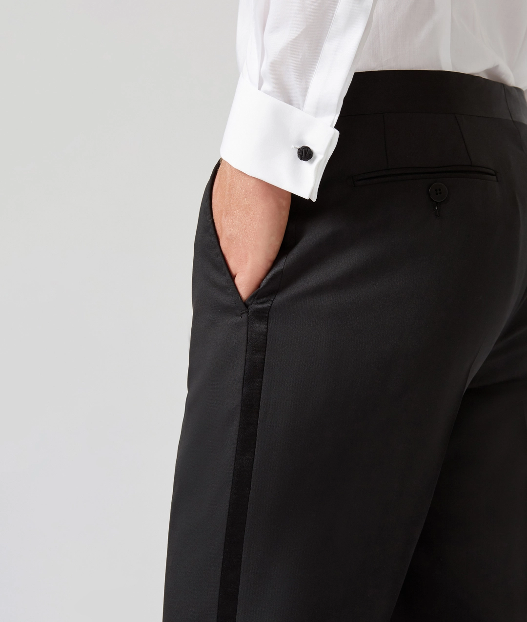 Suit in Pure Wool Regular Fit Black — photo 6 of 6